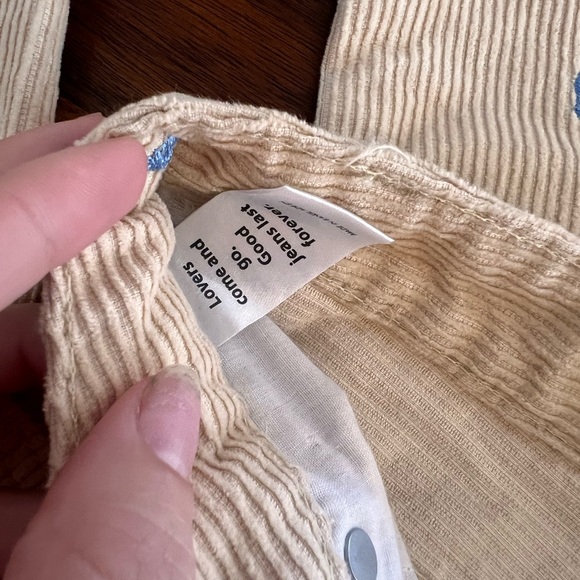 Pacsun 90s Boyfriend Corduroy Mushroom Jeans - Picture 5 of 9